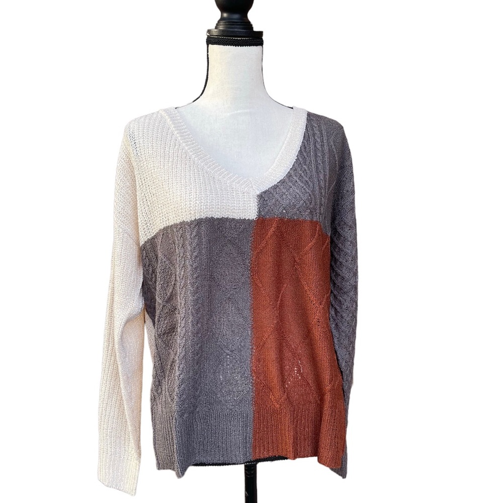 Color block Sweater - Picture 3 of 3